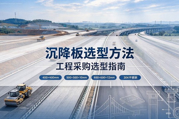 寿县沉降板选择方法