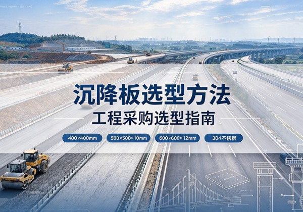 寿县沉降板选择方法